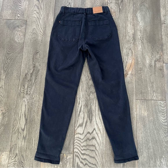 JUDY BLUE High Waist Garment Dyed Navy Blue Denim Jeans Size 5 / 27 - Picture 5 of 11